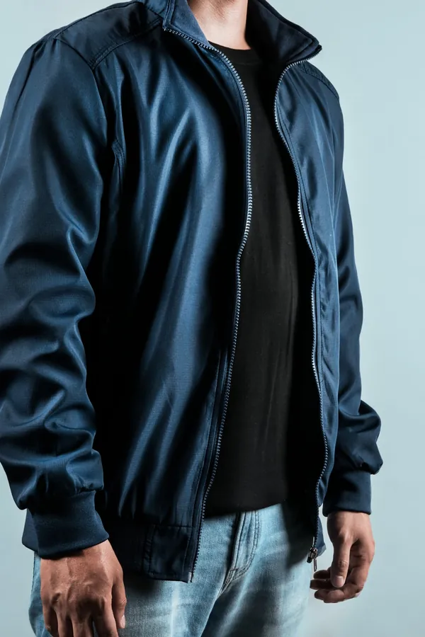 Lacivert Bomber Ceket